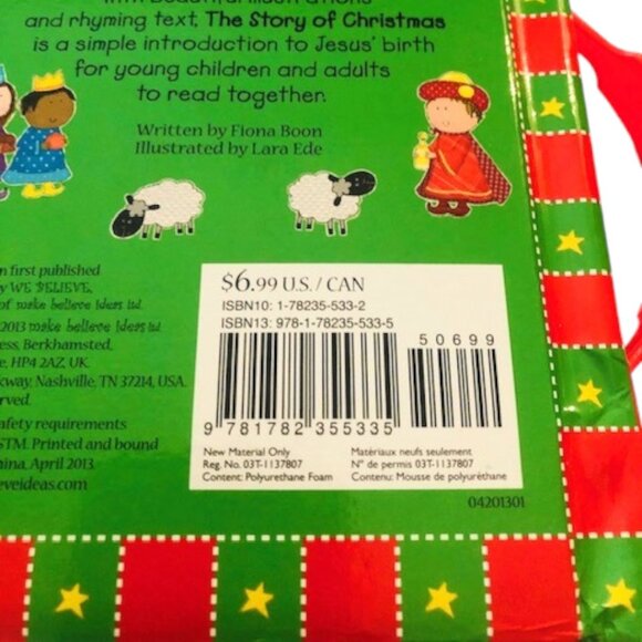 The Story of Christmas Padded Carry Me Handle - Picture 6 of 6